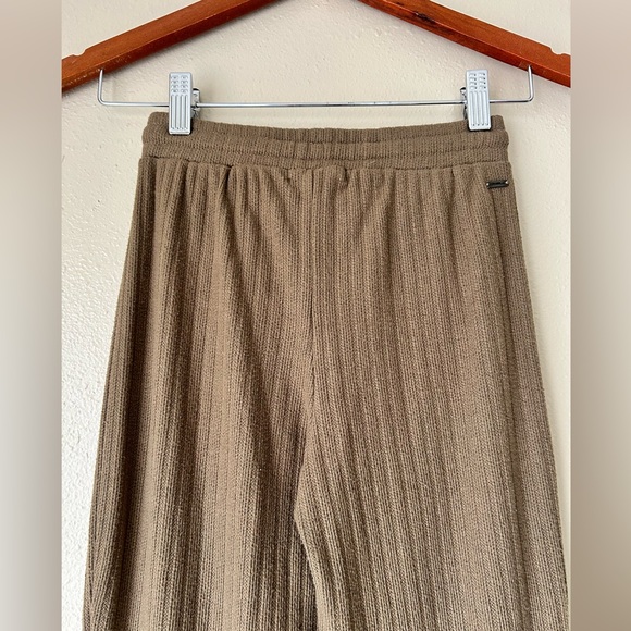 O’Neill Olive Green Ribbed Knit Joggers Size XS - Picture 6 of 9